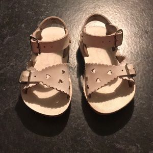 White Sun Sans Toddler Sandals